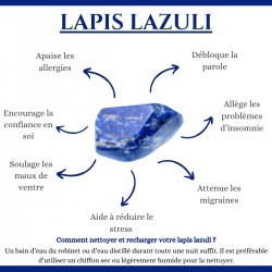 Bracelet œil ste Lucie + lapis lazuli SBC235B