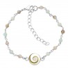 Bracelet œil ste Lucie + amazonite SBC235amazo