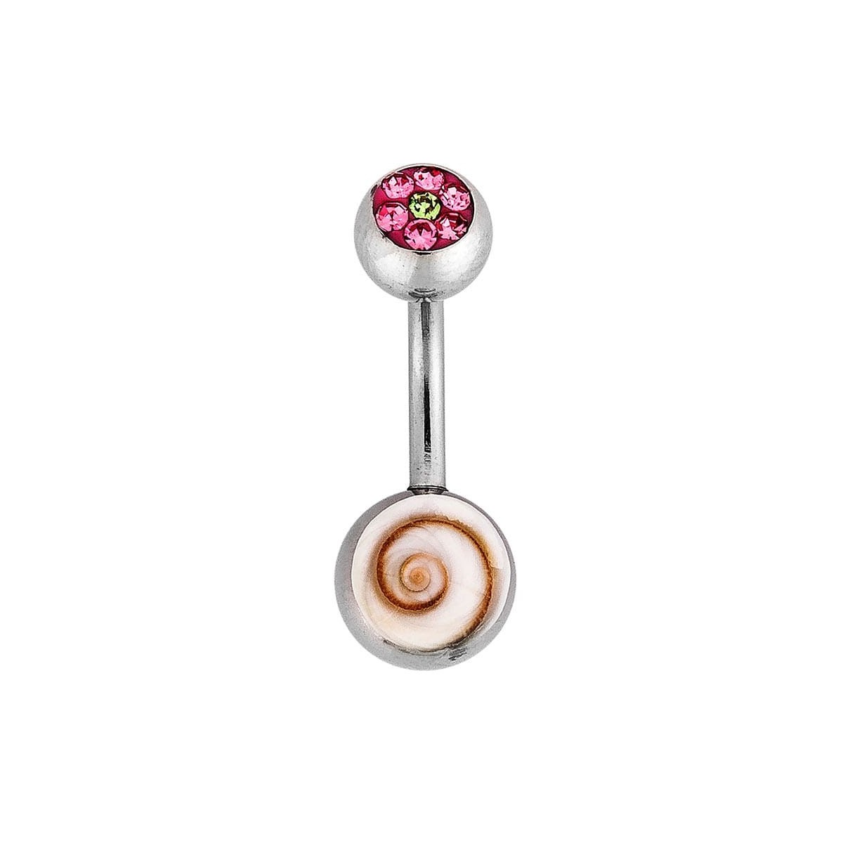 Piercing oeil de sainte Lucie et strass