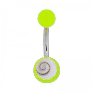 Piercing oeil de sainte Lucie vert