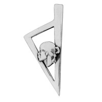 pendentif argent Corse stylisée