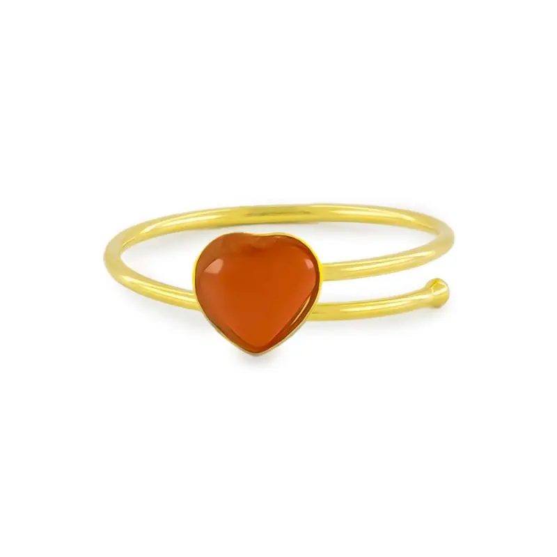 Bague en corail